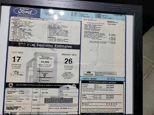 Blue 2012 Ford Mustang Boss 302